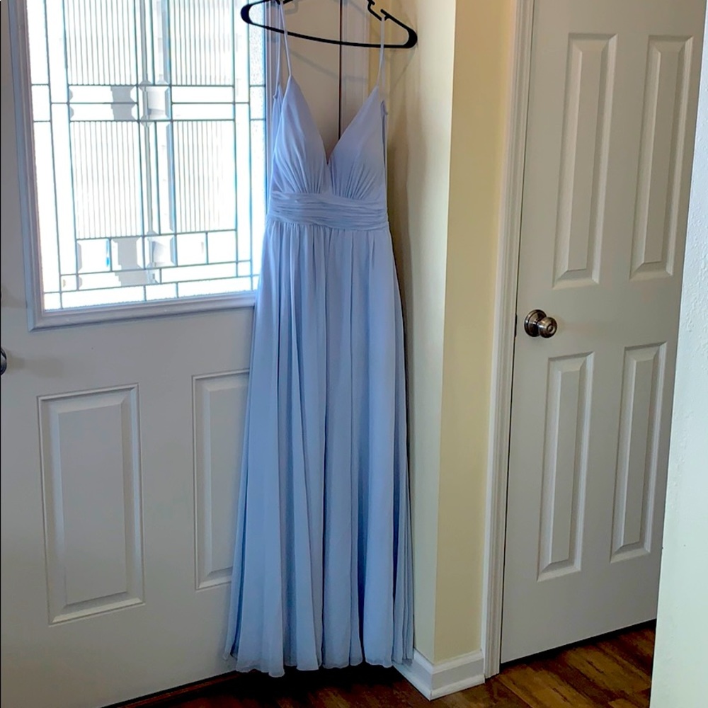 Kennedy Blue Bridesmaid Dress : Fog